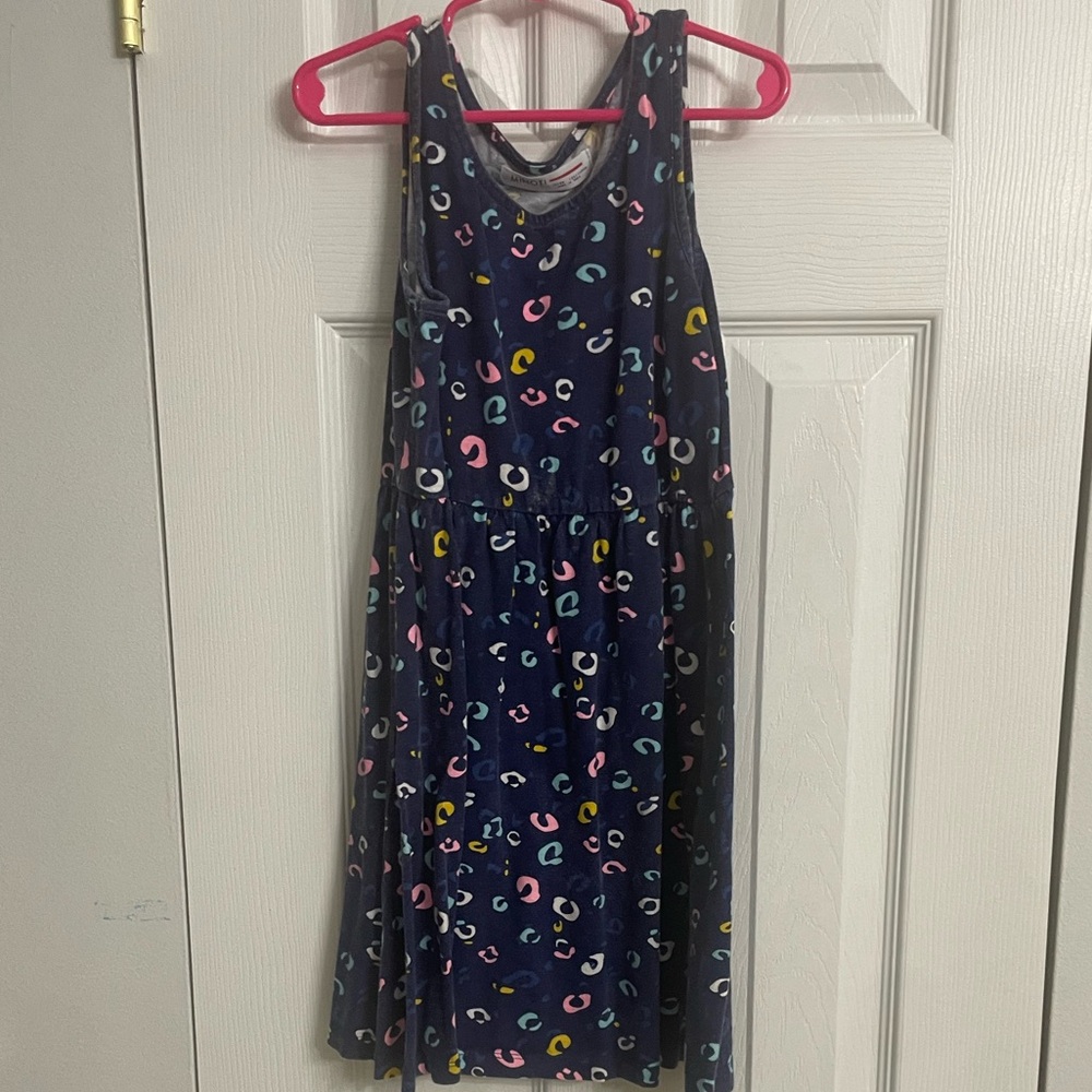 Pink and Blue Halter Sundress Sleeveless Casual size 9/10 years old